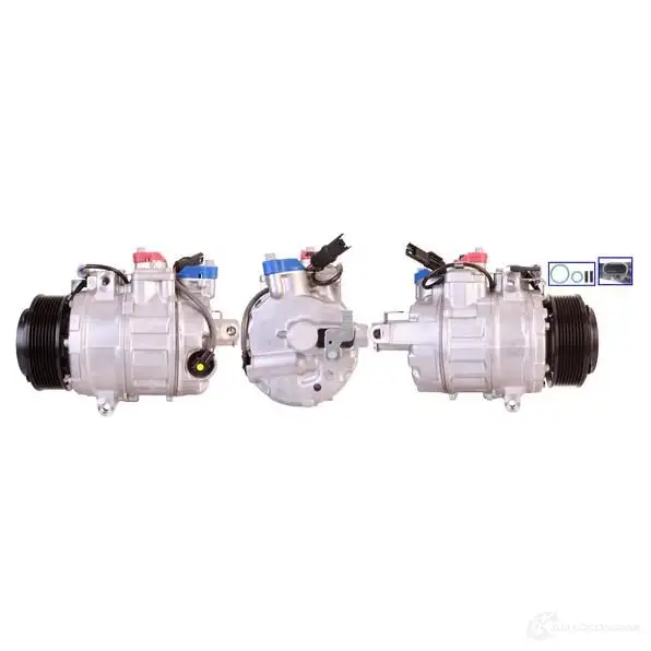Компрессор кондиционера ELSTOCK 5704651467223 510818 1921929 9 DE9VK