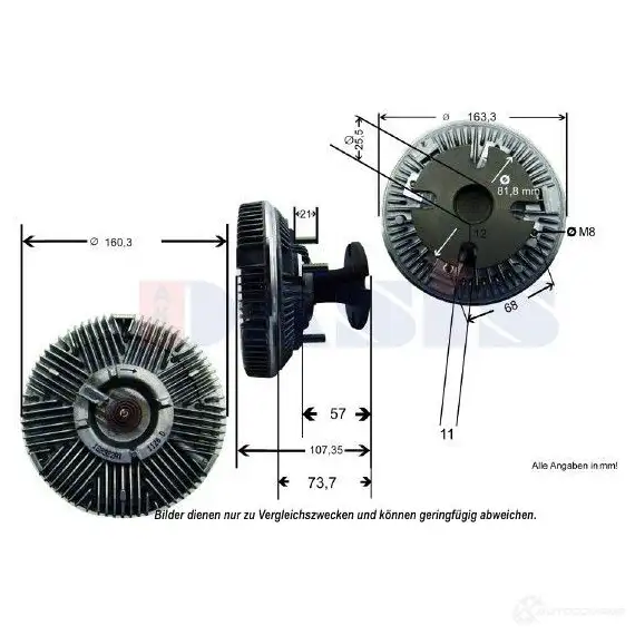 Вискомуфта AKS DASIS FRT 01 448001n 1423285297 4044455474067
