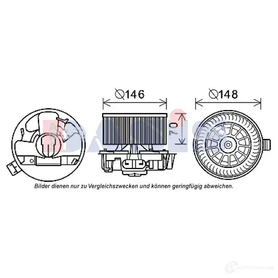Вискомуфта AKS DASIS 6109076 288540n 4044455303527 SJ79 83D - Изображение 1