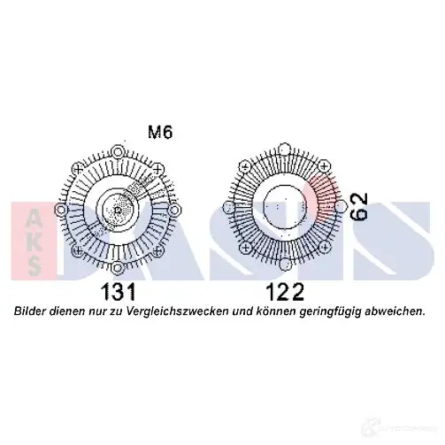 Вискомуфта AKS DASIS 218079n 4044455501466 872023 1S 2WR изображение 0