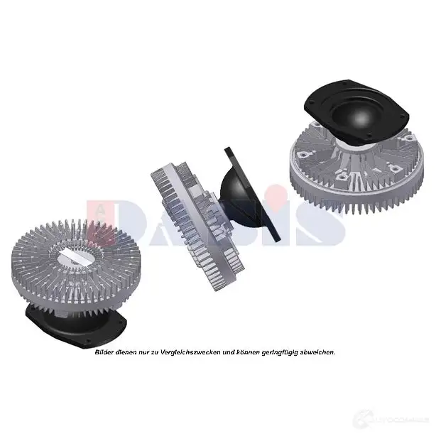 Вискомуфта AKS DASIS E D7KPD 4044455446590 278011n 872505