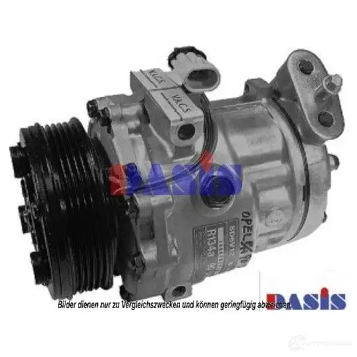 Компрессор кондиционера AKS DASIS 66257704 4044455360711 850411n 1NK4 4