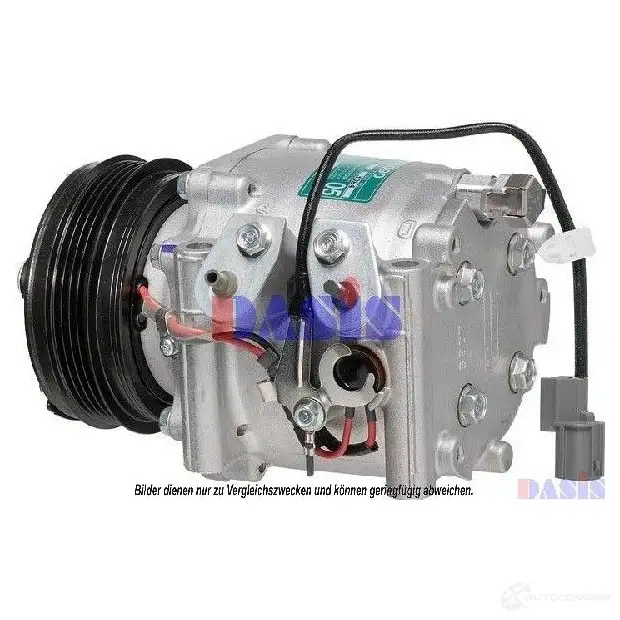 Компрессор кондиционера AKS DASIS 4044455451815 851190n 879461 WIZ7X ZV изображение 0