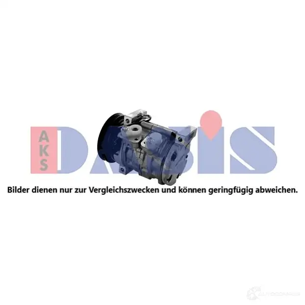 Компрессор кондиционера AKS DASIS UN743Z E 4044455810032 1424455468 853062n