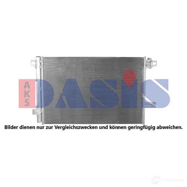 Радиатор кондиционера AKS DASIS 1437279758 Y Q1F5U 042034n изображение 0
