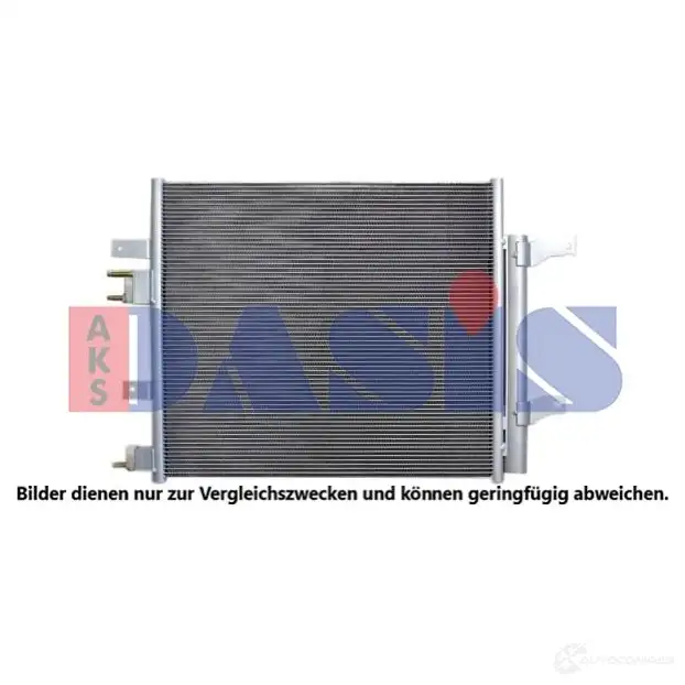 Радиатор кондиционера AKS DASIS WF 6QN4L 022011n 1424995769 4044455763536