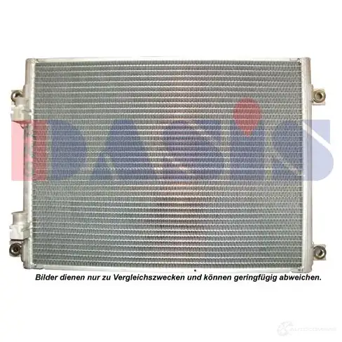 Радиатор кондиционера AKS DASIS 1424298466 GP5 KQ 4044455807599 522094n изображение 0