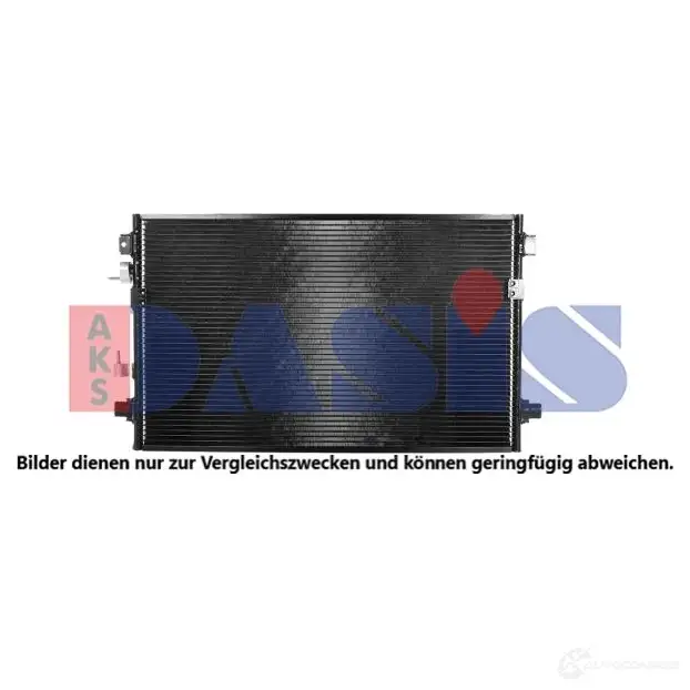 Радиатор кондиционера AKS DASIS 4044455436355 KL0 6YOQ 869545 132006n
