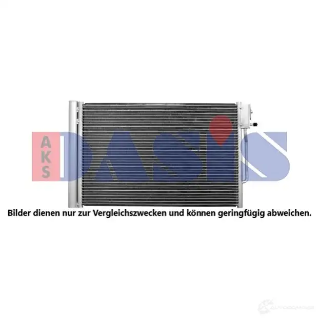Радиатор кондиционера AKS DASIS 1437273797 P K3EU9F 152060n