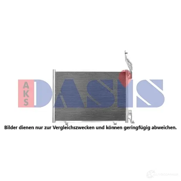 Радиатор кондиционера AKS DASIS T34ZL 3 1437272994 092068n