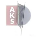 Радиатор кондиционера AKS DASIS 872335 4044455324348 262260n RX A3V изображение 3