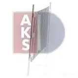 Радиатор кондиционера AKS DASIS 872335 4044455324348 262260n RX A3V изображение 4
