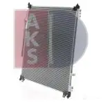Радиатор кондиционера AKS DASIS 022014n 37USI I9 1437273790 изображение 2