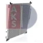 Радиатор кондиционера AKS DASIS 022014n 37USI I9 1437273790 изображение 4