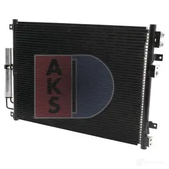 Радиатор кондиционера AKS DASIS 874820 ZKAX Q2 522073n 4044455541158 изображение 17