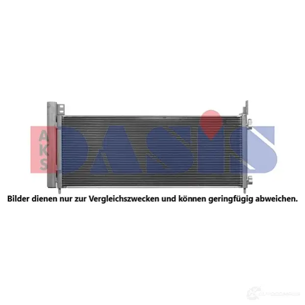 Радиатор кондиционера AKS DASIS 0WM K9W 212120n 1424782192 4044455763697