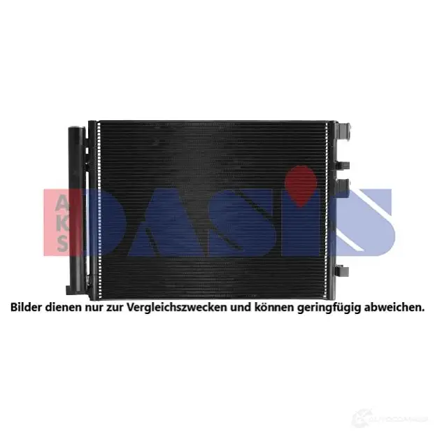 Радиатор кондиционера AKS DASIS 1437909351 562089n 8OVQ 3