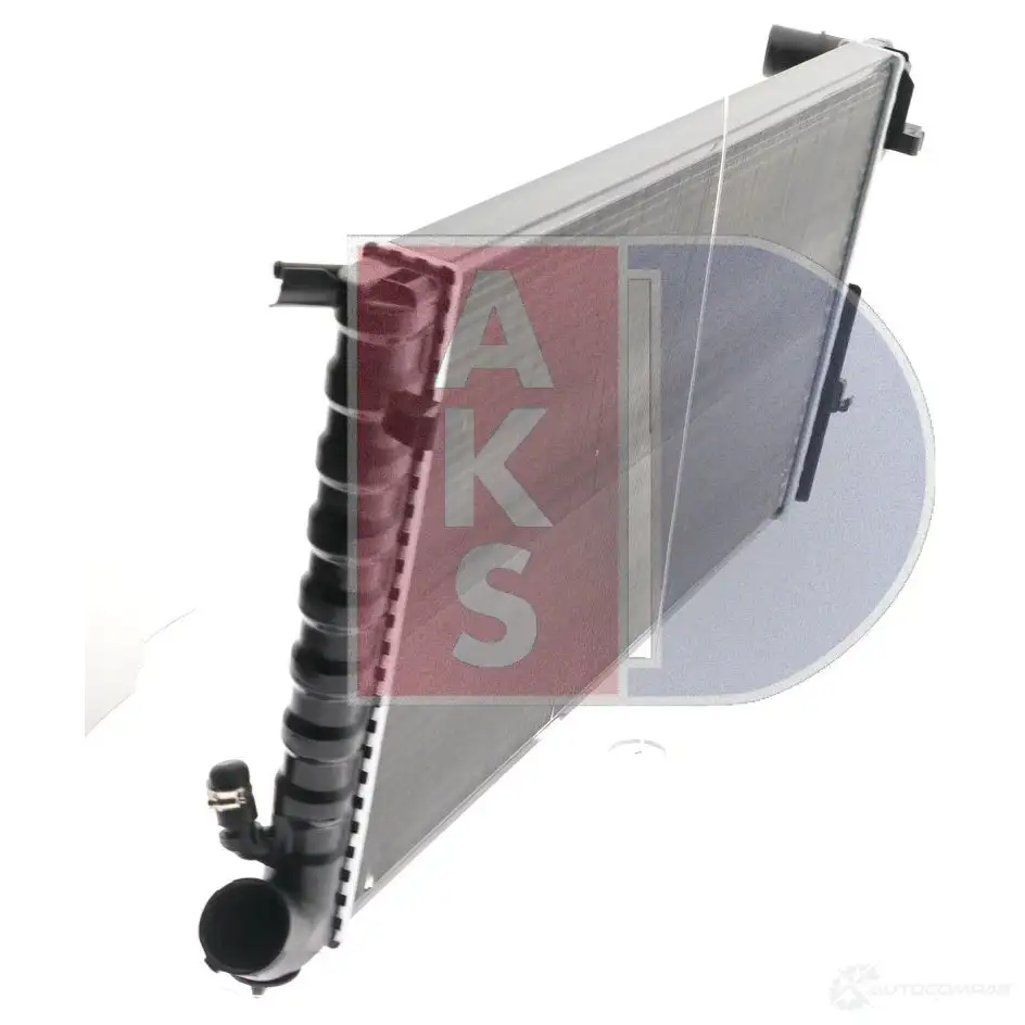 Радиатор кондиционера AKS DASIS 062007n S GLWC6X 866994 4044455329091 изображение 1