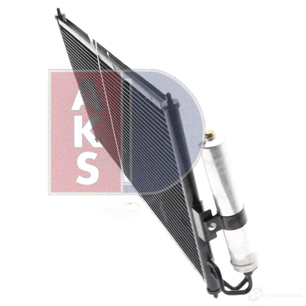 Радиатор кондиционера AKS DASIS 072390n 867457 SS DVP 4044455324416 изображение 11