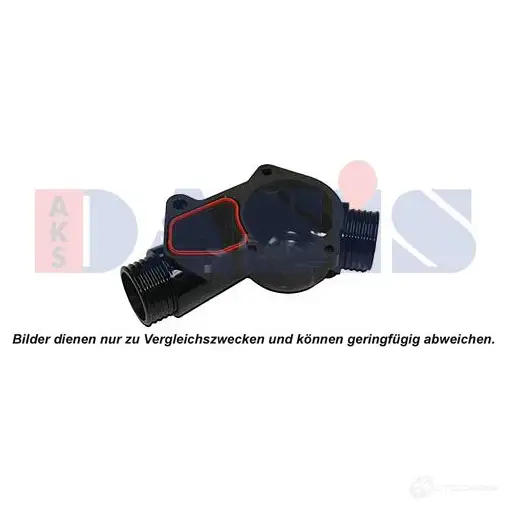 Фланец охлаждающей жидкости AKS DASIS 055004n 866659 B6AA MV 4044455586531 изображение 0