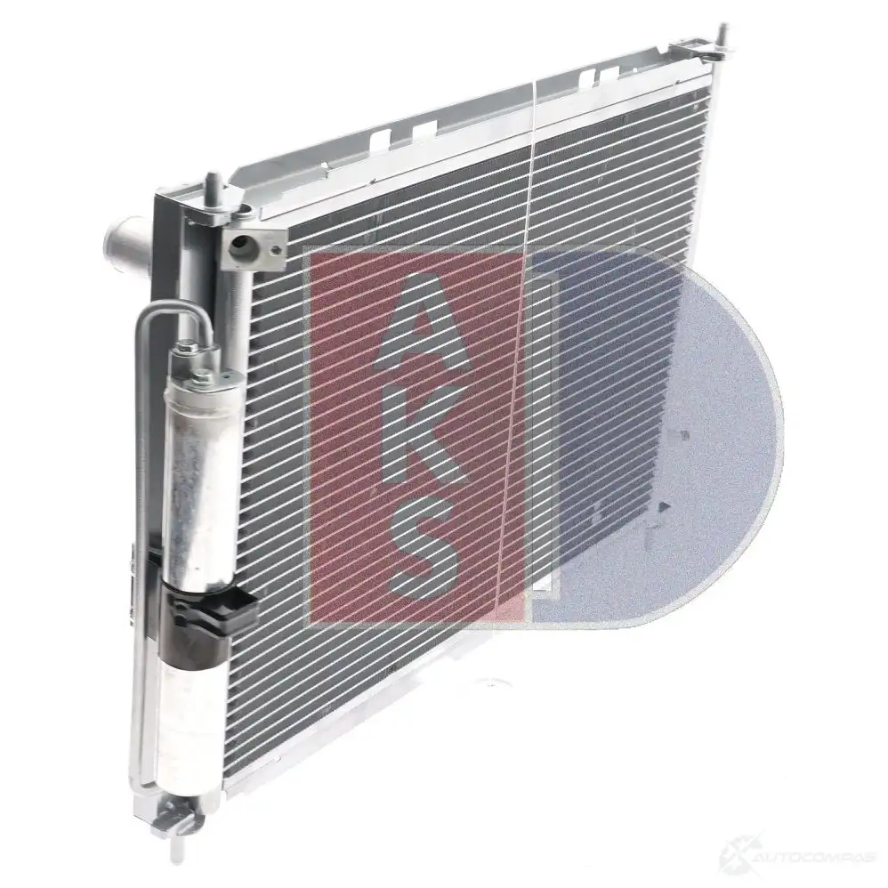 Радиатор кондиционера в сборе AKS DASIS 4044455533382 180091n 2I IGMG 871079 изображение 5