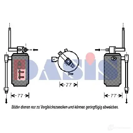 Осушитель кондиционера AKS DASIS 800120n 4044455335153 JP0RC H 877783