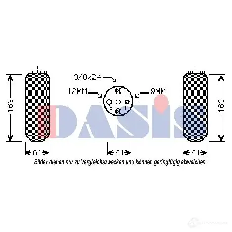 Осушитель кондиционера AKS DASIS G0ZF1O 5 4044455340478 800266n 877860