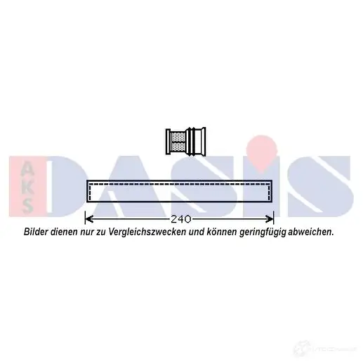 Осушитель кондиционера AKS DASIS 6TG EI 800626n 4044455541615 878072 изображение 0