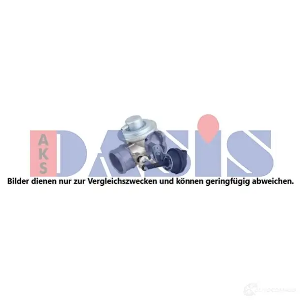 Клапан ЕГР AKS DASIS 045143n 0 GIKUAT 1424512106 4044455762386