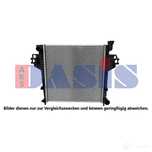 Радиатор охлаждения двигателя AKS DASIS 1437286202 KU8RA 28 520156n изображение 0