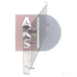 Радиатор охлаждения двигателя AKS DASIS 866464 050055n 4044455499831 7B Q29 изображение 12