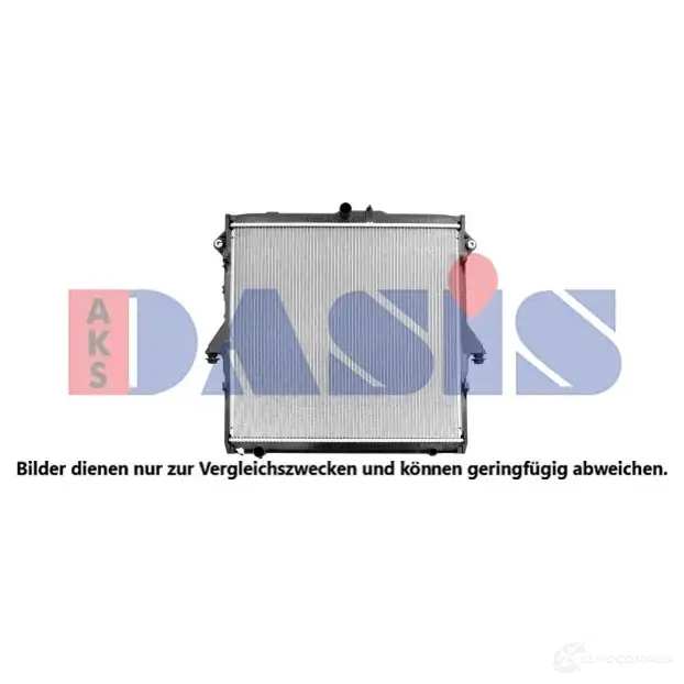 Радиатор охлаждения двигателя AKS DASIS 090157n 1437286455 3U JL0G