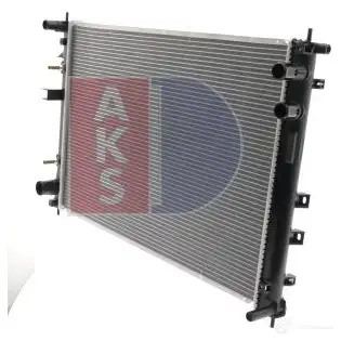 Радиатор охлаждения двигателя AKS DASIS 350043n QMMY P 872989 4044455539605 изображение 2