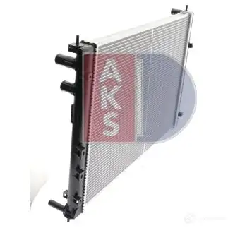 Радиатор охлаждения двигателя AKS DASIS 350043n QMMY P 872989 4044455539605 изображение 5