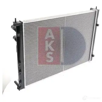 Радиатор охлаждения двигателя AKS DASIS 350043n QMMY P 872989 4044455539605 изображение 6