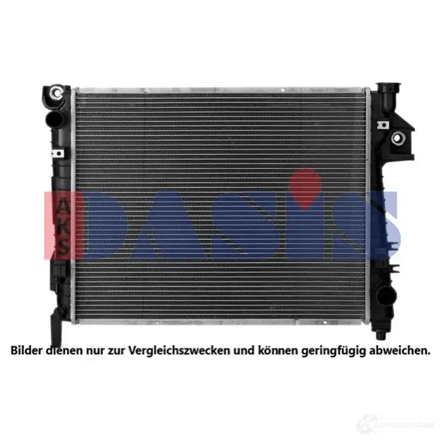 Радиатор охлаждения двигателя AKS DASIS 874620 4044455194040 520005n U ZQG7D8 изображение 0