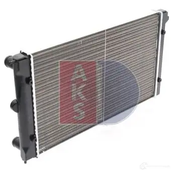 Радиатор охлаждения двигателя AKS DASIS 866017 040210n 4044455170143 X4H G9G изображение 6