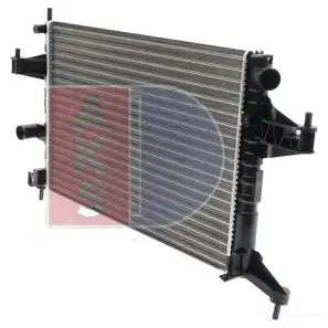 Радиатор охлаждения двигателя AKS DASIS 150013n 870105 970 TV6 4044455196242 изображение 2