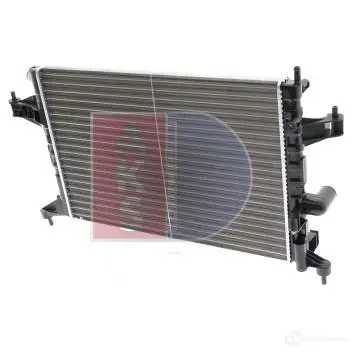 Радиатор охлаждения двигателя AKS DASIS 150013n 870105 970 TV6 4044455196242 изображение 9