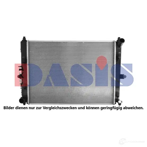Радиатор охлаждения двигателя AKS DASIS 1424621969 TRG EO 110096n 4044455764052 изображение 0