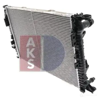 Радиатор охлаждения двигателя AKS DASIS 480021n 4044455461395 88 YOR 873850 изображение 10