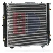 Радиатор охлаждения двигателя AKS DASIS 4044455179962 JM3D0 OS 122670n 869132 изображение 15