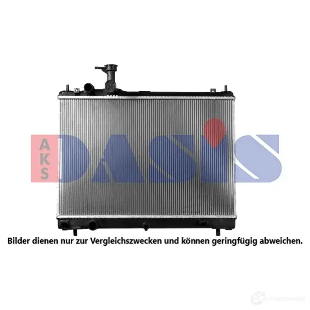 Радиатор охлаждения двигателя AKS DASIS 1437280980 320067n EUS 80