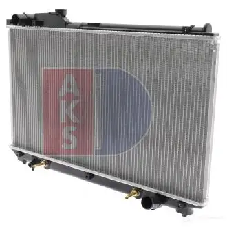 Радиатор охлаждения двигателя AKS DASIS 210111n AINE HVB 871580 4044455208815 изображение 1