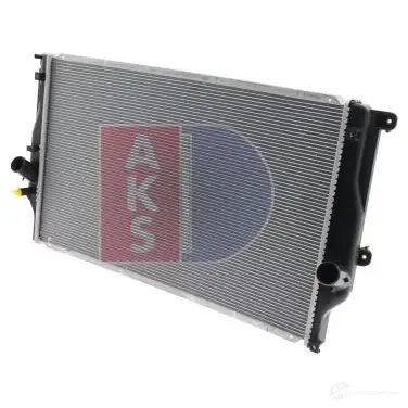 Радиатор охлаждения двигателя AKS DASIS 210213n 871665 V 1UCVOX 4044455462842 изображение 1