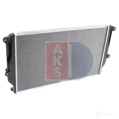 Радиатор охлаждения двигателя AKS DASIS 210213n 871665 V 1UCVOX 4044455462842 изображение 6