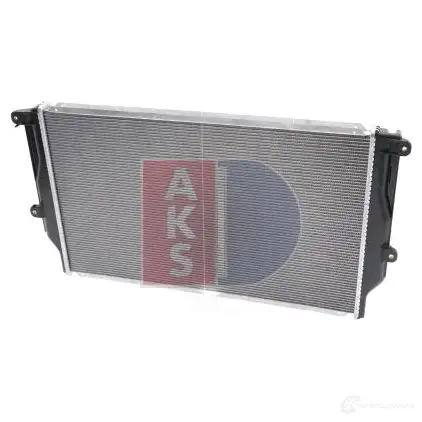 Радиатор охлаждения двигателя AKS DASIS 210213n 871665 V 1UCVOX 4044455462842 изображение 8