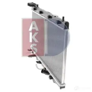 Радиатор охлаждения двигателя AKS DASIS 100052n 868447 4044455447177 E5F5S FX изображение 3
