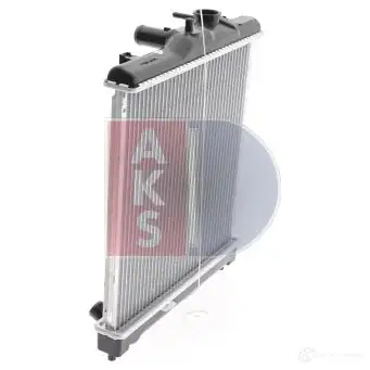 Радиатор охлаждения двигателя AKS DASIS 100890n 868523 ORCO TN 4044455177739 изображение 5