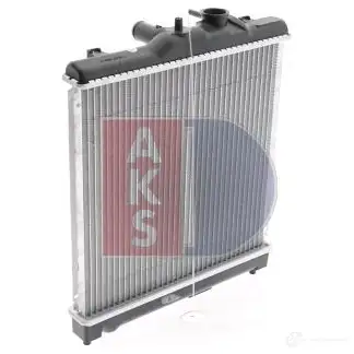 Радиатор охлаждения двигателя AKS DASIS 100890n 868523 ORCO TN 4044455177739 изображение 6